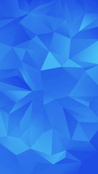 Blue abstract low poly blurred 3 - effect free wallpaper