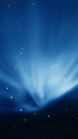 Blue sky stars clouds black - space free wallpaper for mobile