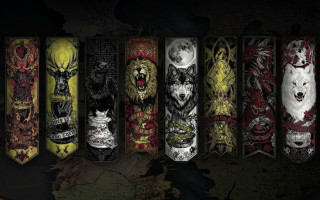 Colored skateboards wolf designs row - game free wallpaper for desktop