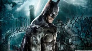 Batman man city lightning bridge - batman free wallpaper for desktop