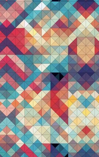 Colorful pattern vibrant colors surface - a cubist painting free wallpaper