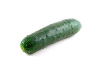Green cucumber white background shadow - andries stock free wallpaper