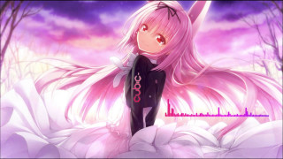 Girl pink hair black bodysuit - a black bodysuit free wallpaper