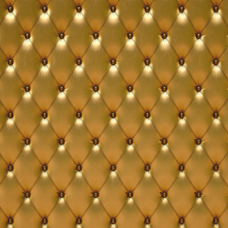 Gold leather upholstered diamond pattern - kinetic pointillism free wallpaper for tablet