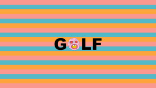 Golf ball face striped background - a golf ball free wallpaper