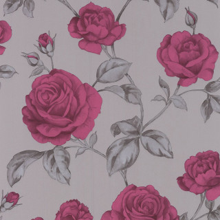 Pink rose wallpaper leaves flowers - a flemish baroque free wallpaper for tablet