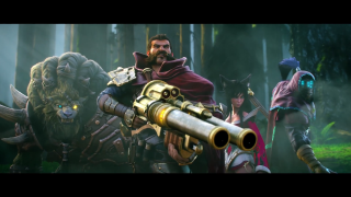 Man holding gun group people 2 - bedwyr williams free wallpaper