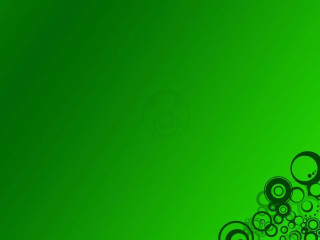 Green background circles black white - circle free wallpaper for desktop