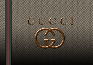 Gucci logo black background red - luxury free wallpaper