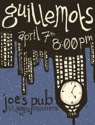 Show clock city skyline poster - a clock free wallpaper for mobile