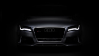 Black car dark headlights spotlight - caravaggio free wallpaper