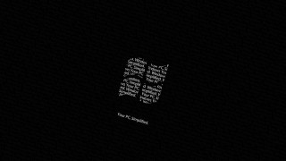 Black background white text image 4 - everyone free wallpaper