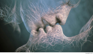 Close up tree branches ground - brian and wendy froud free wallpaper