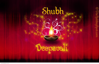 Happy diwali greeting lit candle - candle free wallpaper