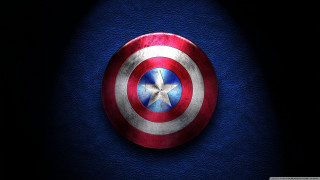 Captain america shield blue black 2 - a captain america shield free wallpaper
