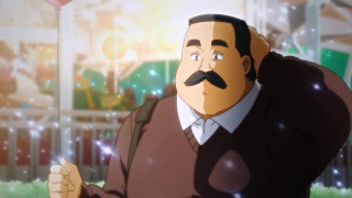 Mustached man fence balloon renaissance - a mustache and a mustache free wallpaper