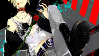 Man gun woman rose gun - free flowers wallpaper for desktop