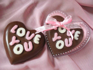 Heart chocolates bow pink blanket - chocolate free wallpaper