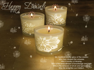 Candles message table snowflakes flowers - the middle free wallpaper for desktop