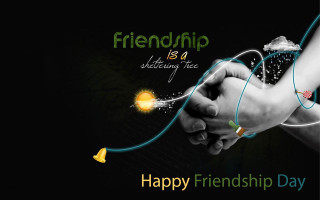 Happy friendship day couple holding - a couple holding free wallpaper