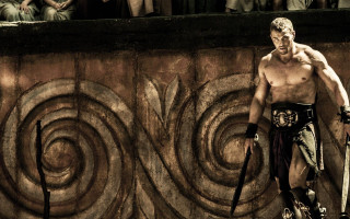 Man sword wall crowd people - a sword free wallpaper