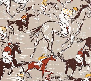 Horses jockeys beige background red - a beige background free wallpaper