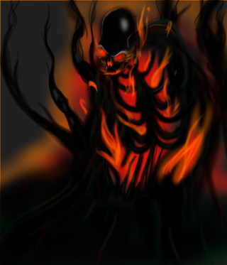 Skeleton helmet flames black orange - anato finnstark free wallpaper for tablet