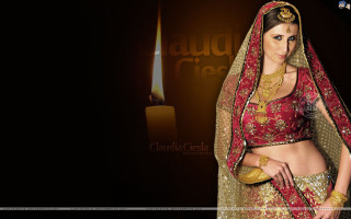 Woman red gold outfit candle - outfit free wallpaper