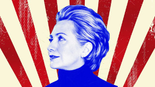 Woman blue suit red white - bernie d’andrea free wallpaper