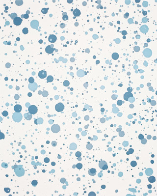 White blue background small dots - kinetic pointillism free wallpaper for mobile