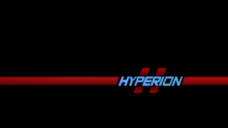 Red blue line hyperion black - line free wallpaper