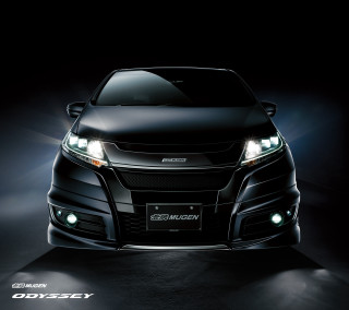 Black car headlights dark room 3 - a white spot free wallpaper for tablet