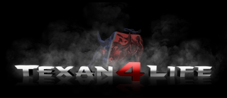 Texan life red blue bull - fan kuan free wallpaper