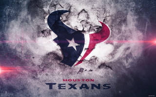 Houston texans logo cracked wall 2 - a houston texans logo free wallpaper