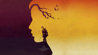 Woman profile tree birds sky - renaissance free wallpaper for desktop