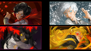 Anime characters expressions four different 2 - artgerm free wallpaper