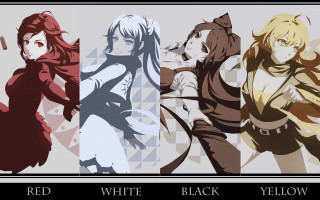 Anime characters hair colors sizes 2 - monochrome free wallpaper for desktop