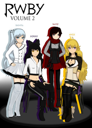 Anime girls rwby volume 2 - anime style free wallpaper for mobile