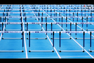 Blue tennis courts white lines - blue line free wallpaper