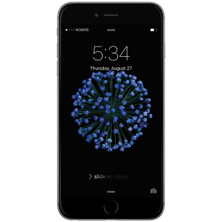 Iphone time date blue flowers - purism free wallpaper for tablet