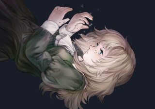 Woman laying hands on head - inspired free wallpaper