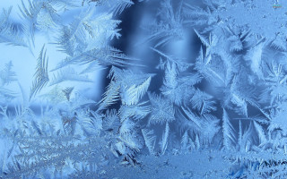 Frosty window blue background sky - frosty free wallpaper