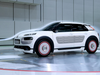 White car red rims white - the front wheel free wallpaper