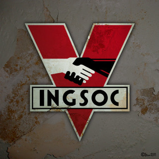 Red white sign handshake ingsoc - david young cameron free wallpaper for tablet