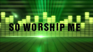 Green background black so worship - me free wallpaper