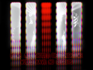 Black white photo red white - neon free wallpaper for desktop