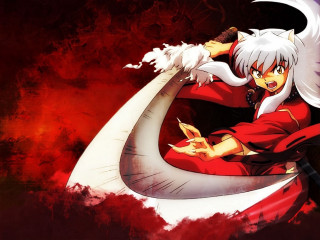 Anime whitehair redeyes knife book - red eyes holding free wallpaper