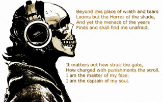 Man headphones quote golden ear - the book free wallpaper