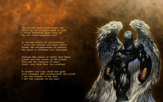 Angel painting poem quote center - a poem free wallpaper