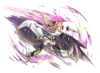 Woman white dress sword pink 2 - a white dress free wallpaper for desktop